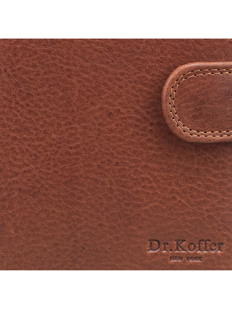 Обложка для паспорта/автодок из натуральной кожи Dr. Koffer