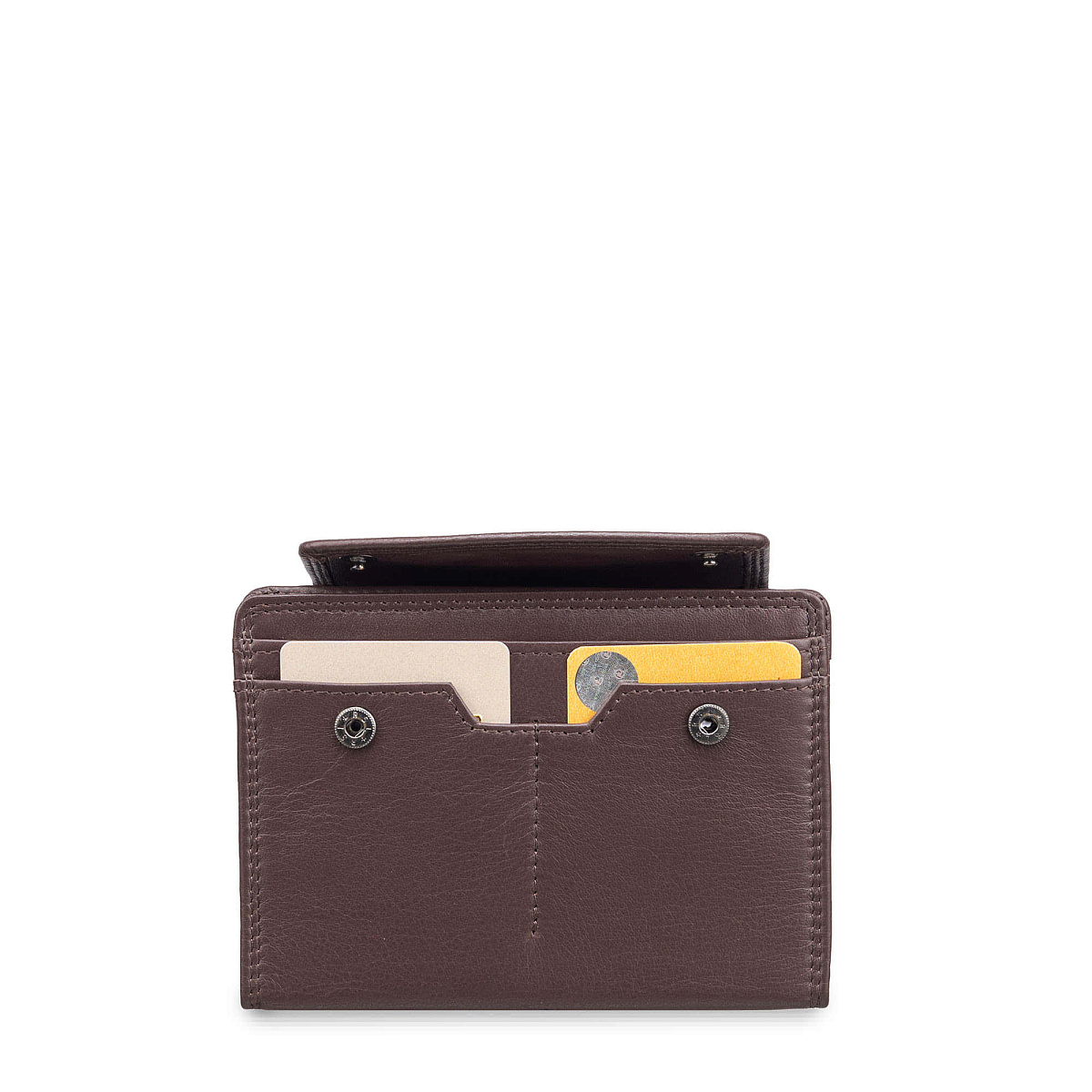 Портмоне Dr.Koffer из натуральной кожи коричневое