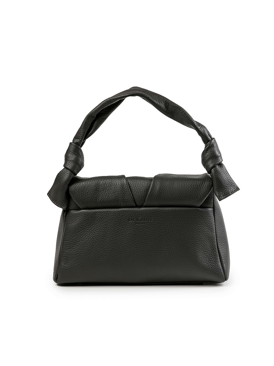 Женская сумка Dr.Koffer из натуральной кожи серая