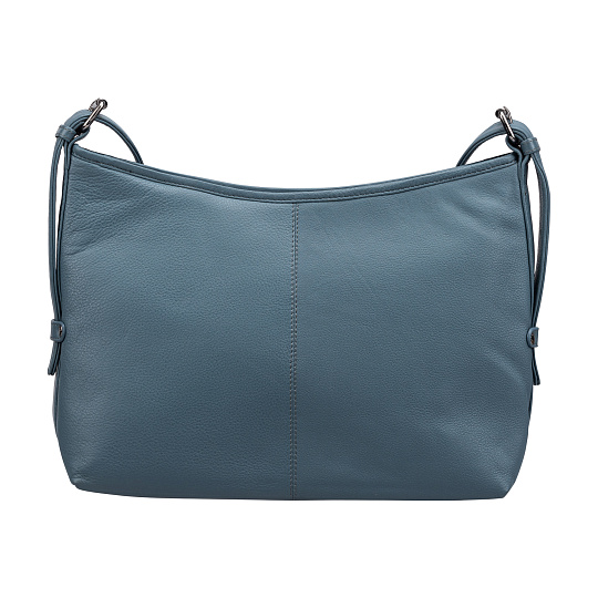 Женская сумка Dr.Koffer из натуральной кожи голубая