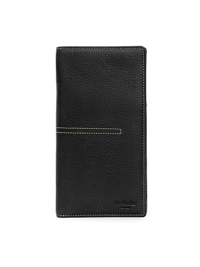 Портмоне Dr.Koffer из натуральной кожи черное