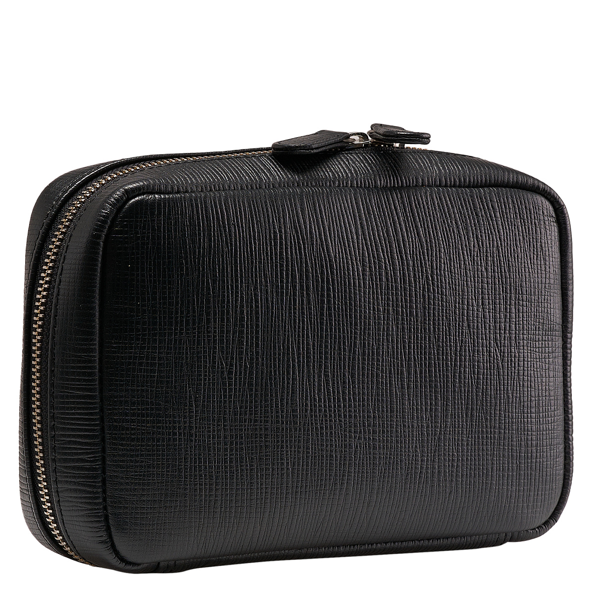 Несессер Dr. Koffer из натуральной кожи черный