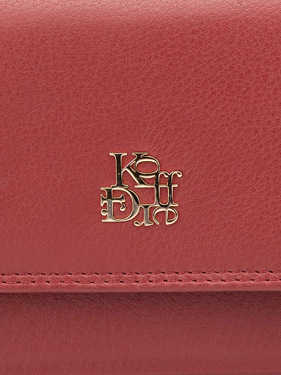 Портмоне Dr.Koffer из натуральной кожи черное