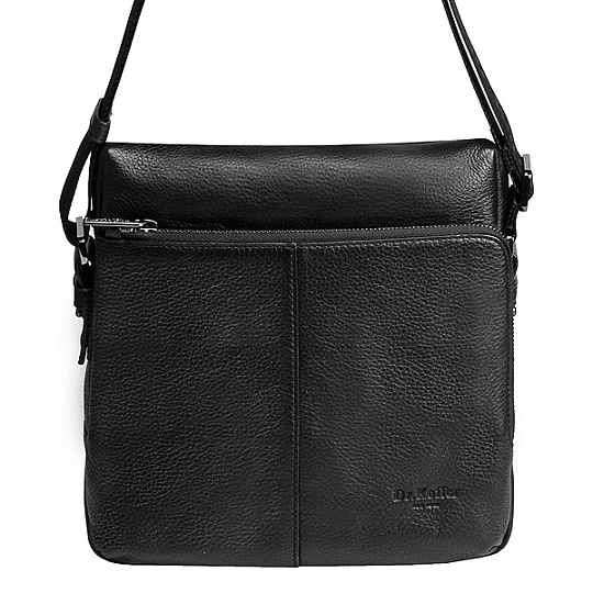 Прямоугольная мужская сумка на плечевом ремне Dr.Koffer M402315-01-04