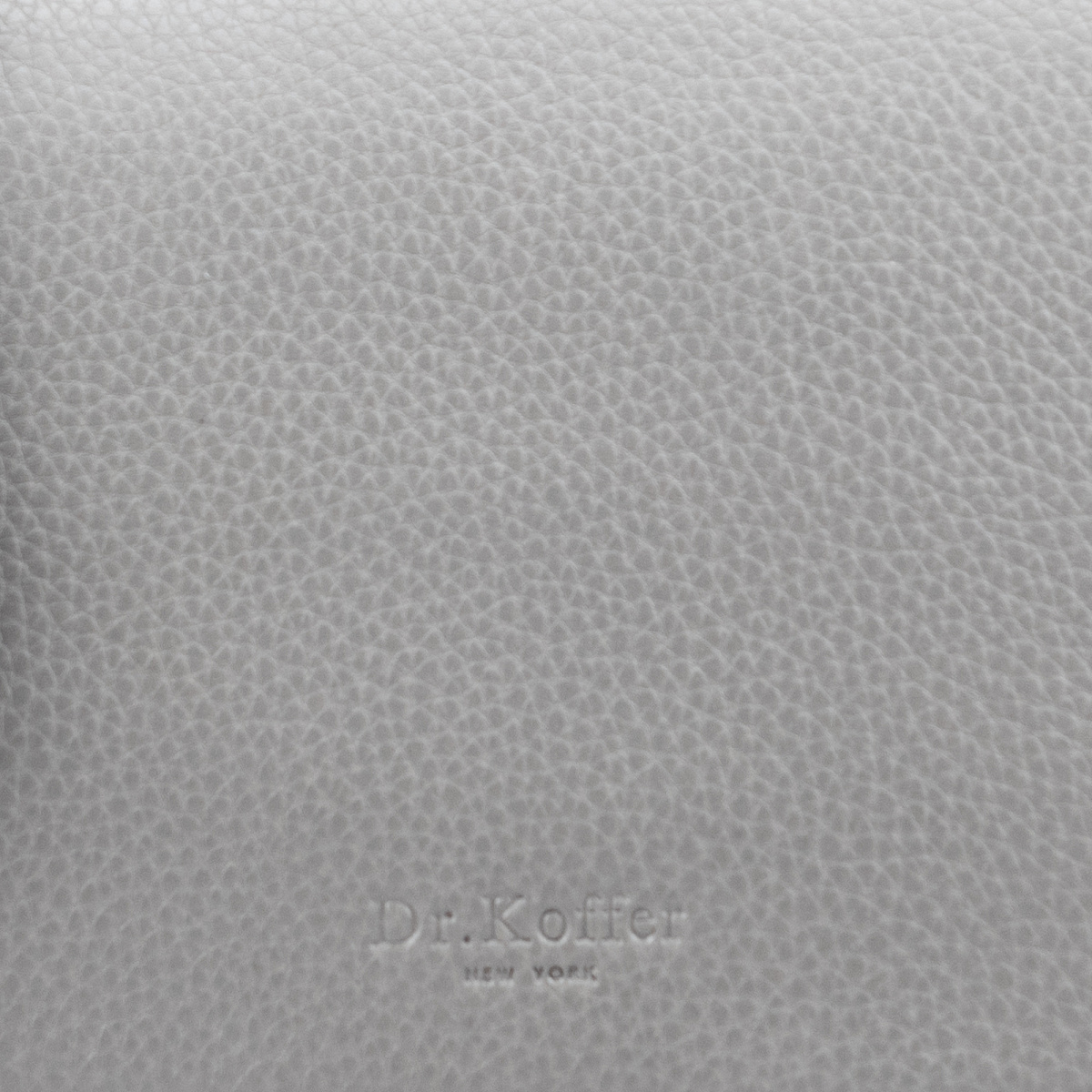 Женская сумка Dr.Koffer из натуральной кожи серая