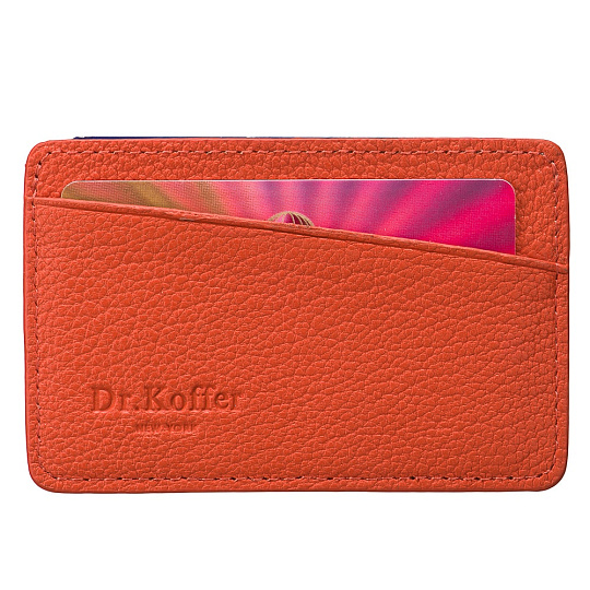 Кредитница из кожи с карманами Dr.Koffer X510236-170-63
