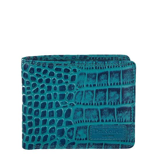 Портмоне Dr.Koffer из натуральной кожи синее