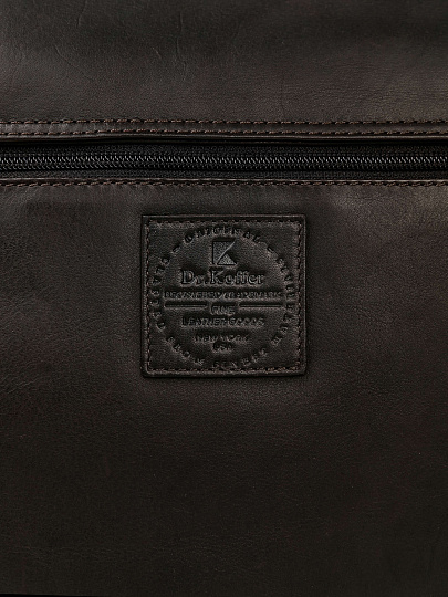 Портфель Dr.Koffer из натуральной кожи коричневый