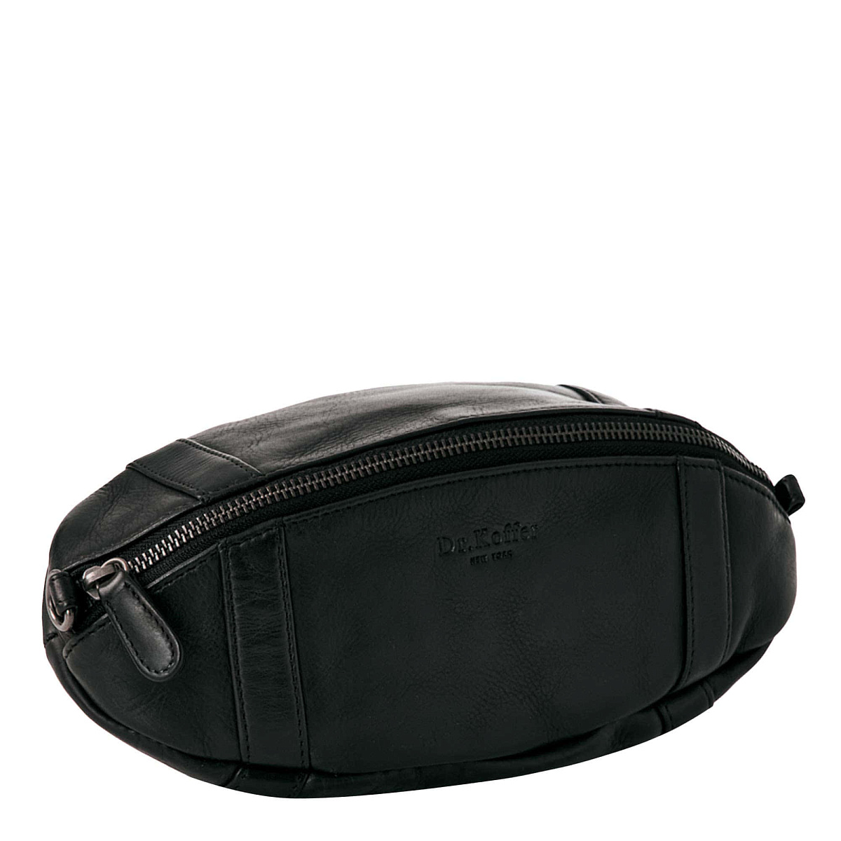 Несессер Dr. Koffer из натуральной кожи черный