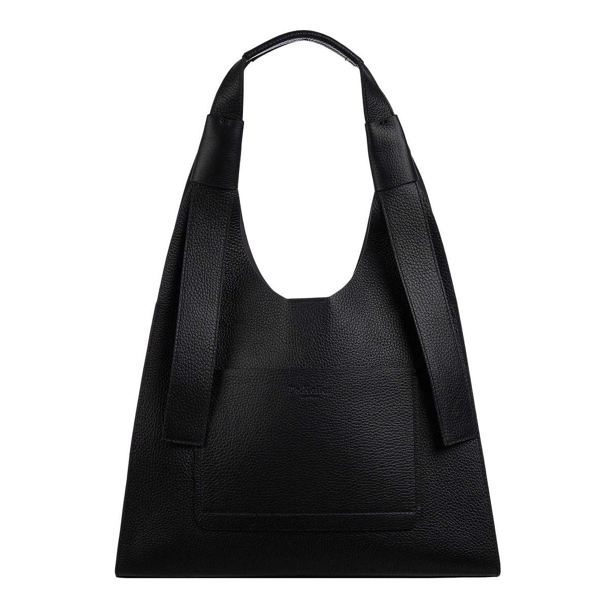 Женская сумка Dr. Koffer из натуральной кожи черная