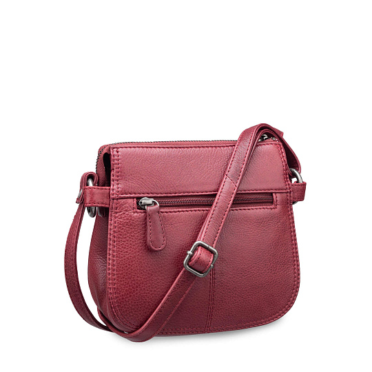 Женская сумка Dr.Koffer из натуральной кожи красная