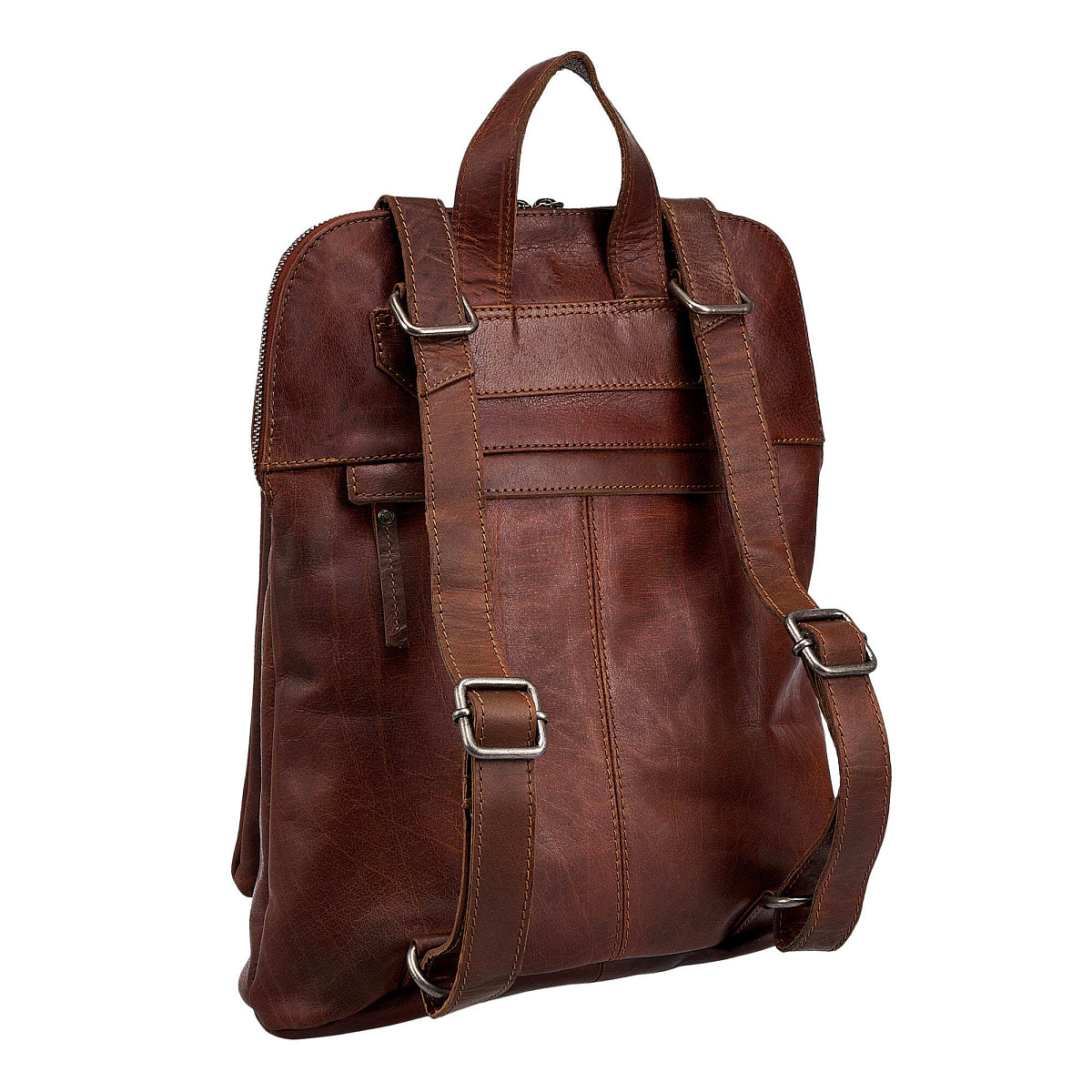 Рюкзак Dr.Koffer из натуральной кожи светло-коричневый