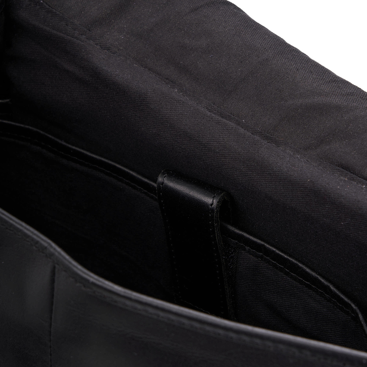 Рюкзак Dr.Koffer из натуральной кожи черный