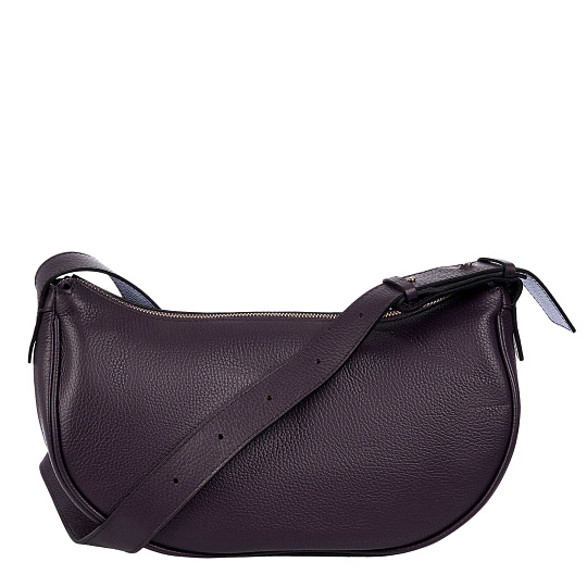 Женская сумка Dr. Koffer из натуральной кожи фиолетовая