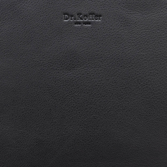 Женская сумка Dr.Koffer из натуральной кожи чёрная