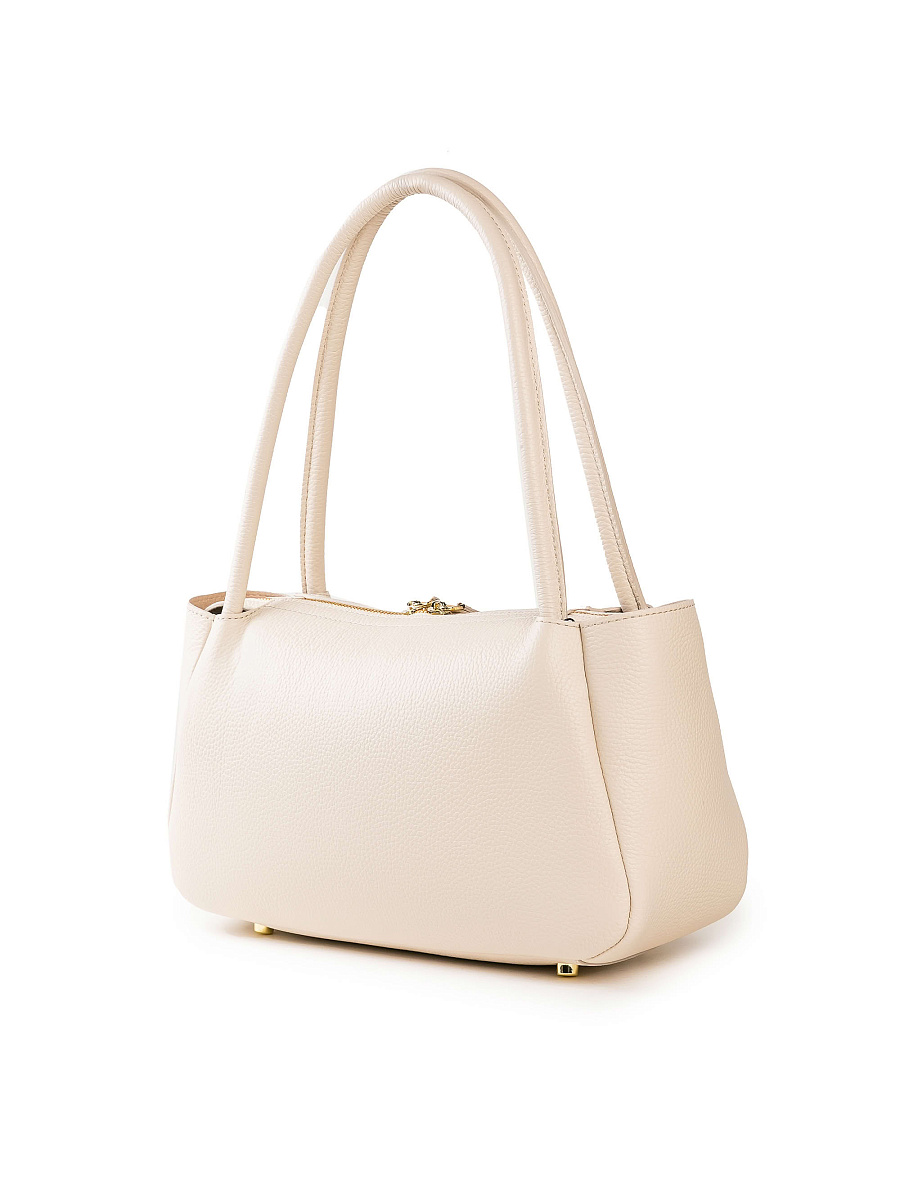 Женская сумка Dr. Koffer из натуральной кожи белая