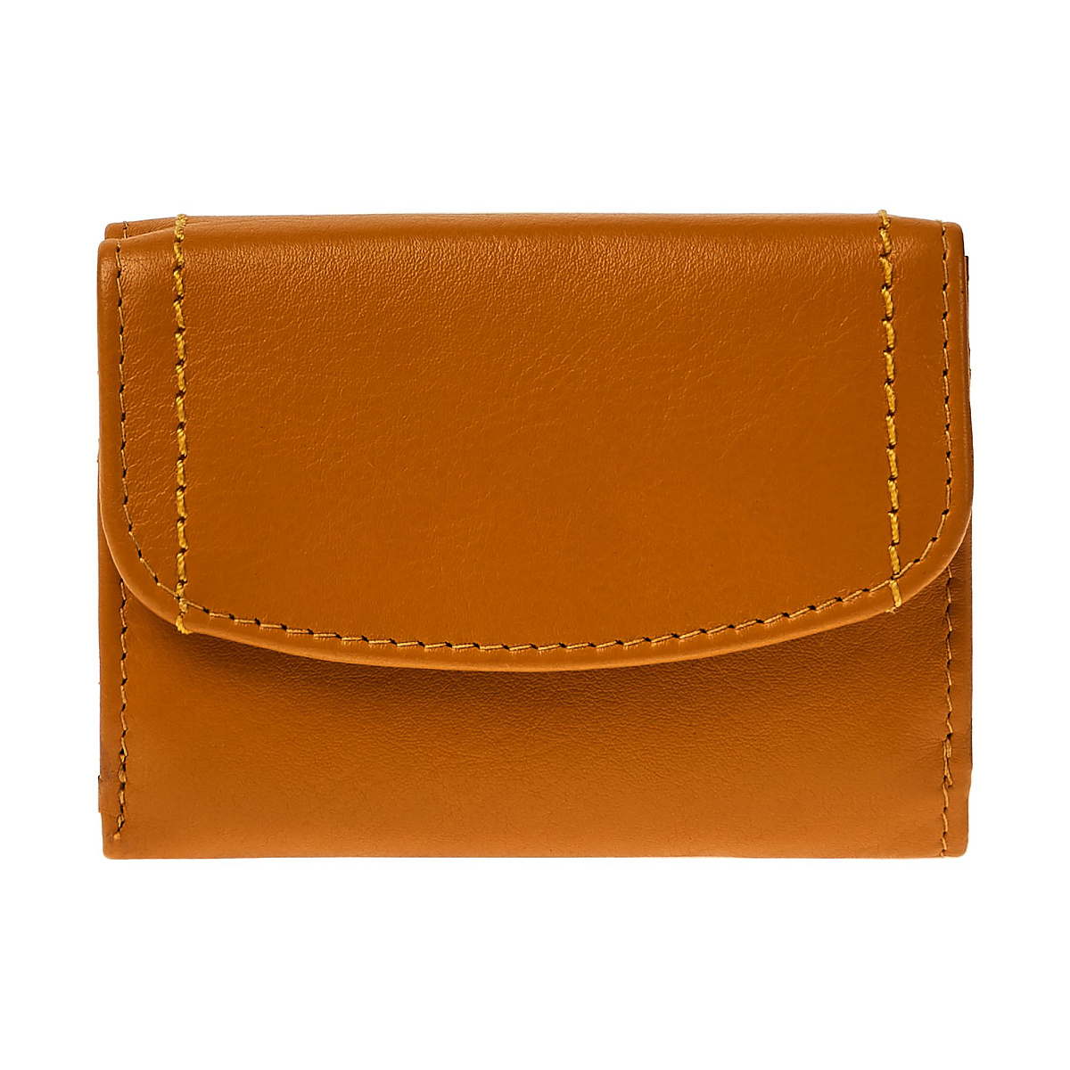 Портмоне Dr.Koffer из натуральной кожи желтое