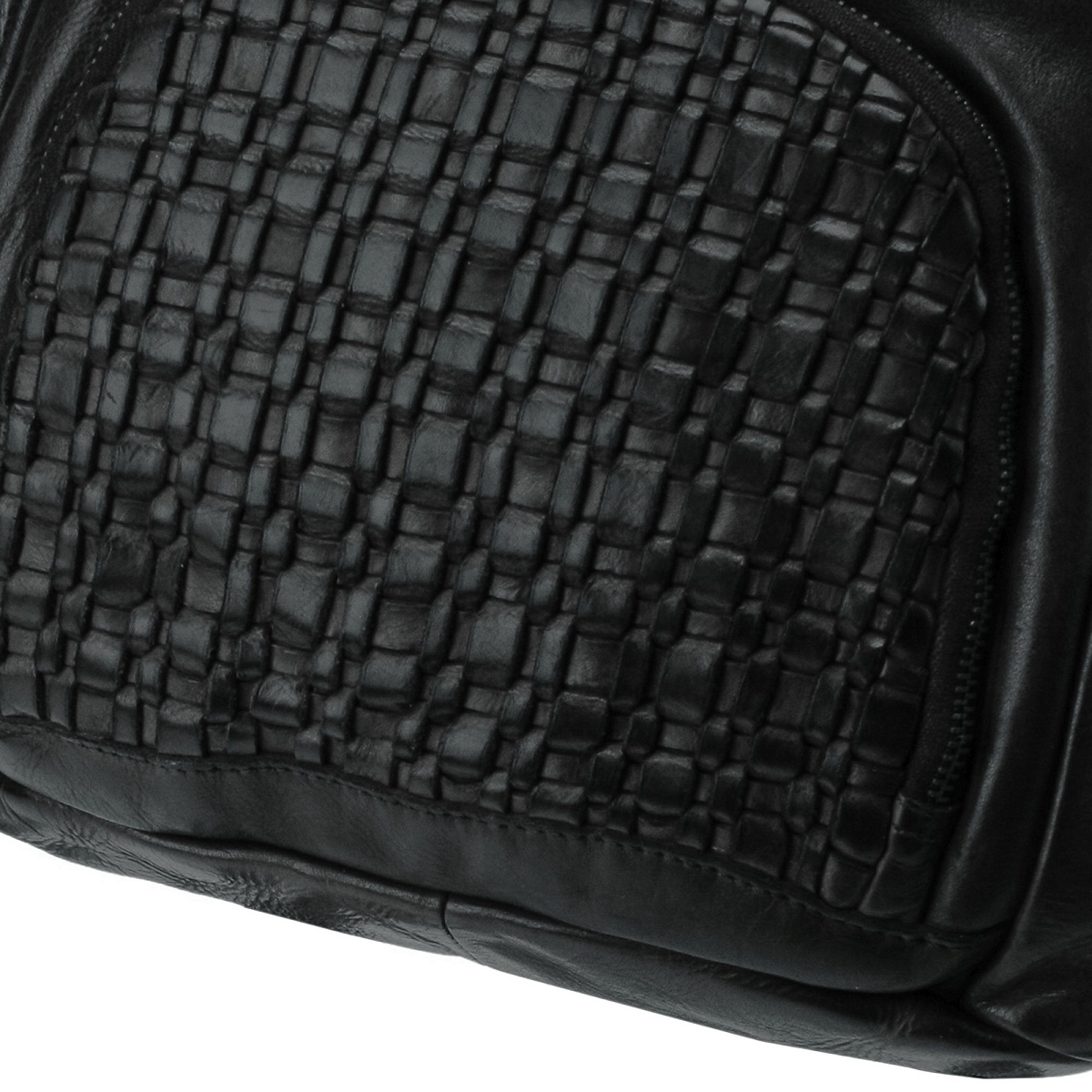 Рюкзак Dr.Koffer из натуральной кожи черный