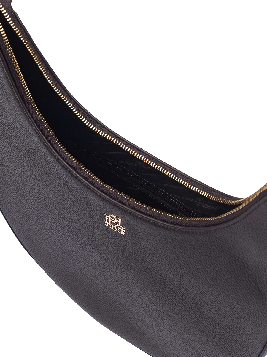 Женская сумка Dr. Koffer из натуральной кожи коричневая