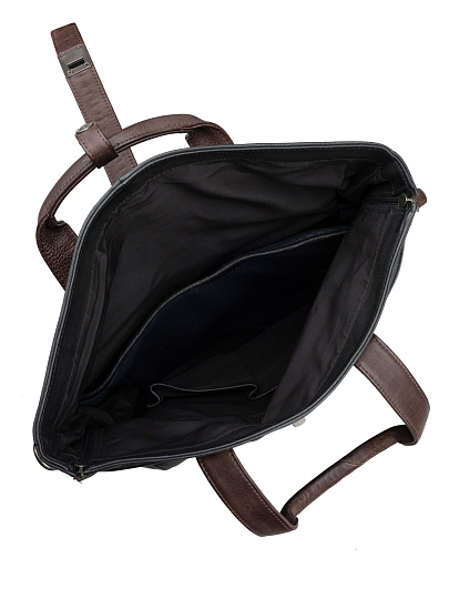 Рюкзак Dr. Koffer из натуральной кожи черный