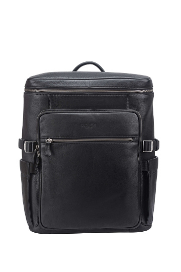 Рюкзак Dr. Koffer из натуральной кожи черный