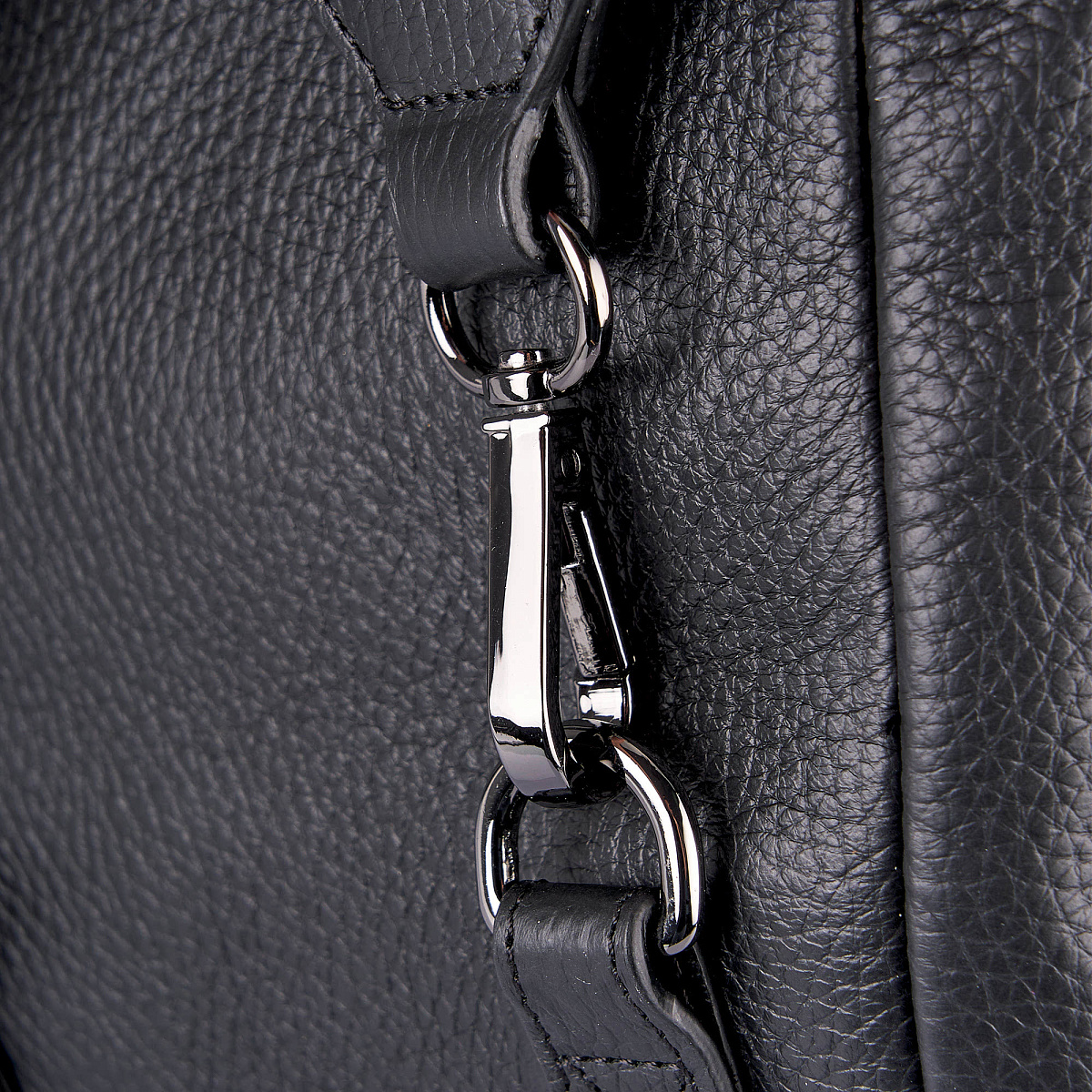 Рюкзак Dr. Koffer из натуральной кожи черный