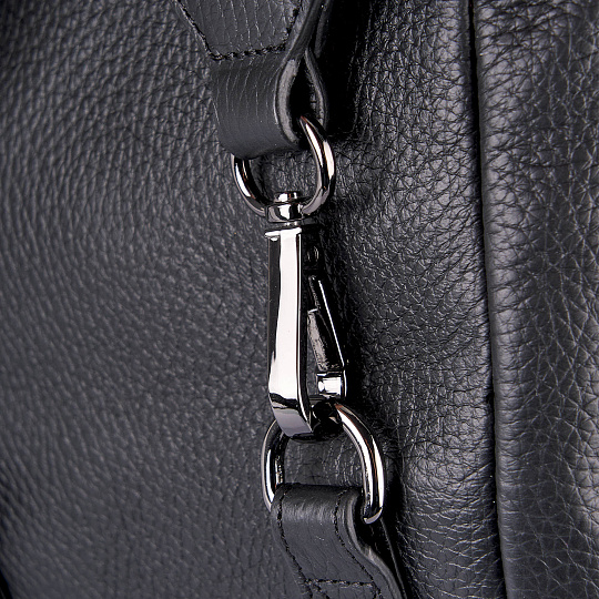 Рюкзак Dr. Koffer из натуральной кожи черный