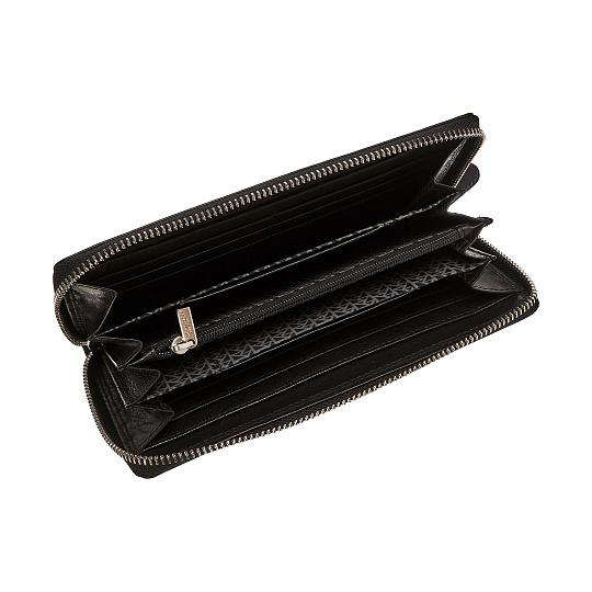 Портмоне Dr.Koffer из натуральной кожи черное