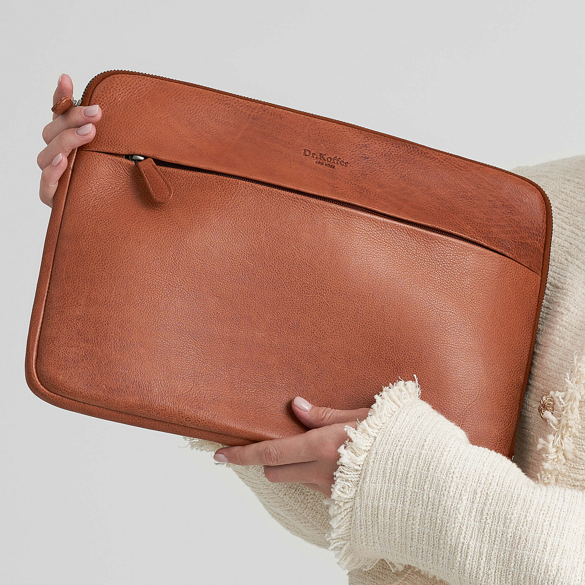 Папка для документов Dr. Koffer из натуральной кожи