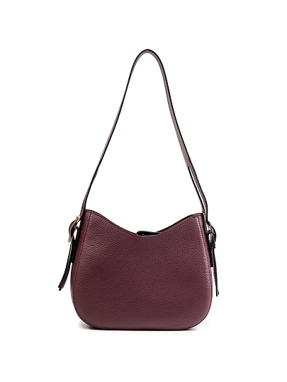 Женская сумка Dr.Koffer из натуральной кожи бордовая