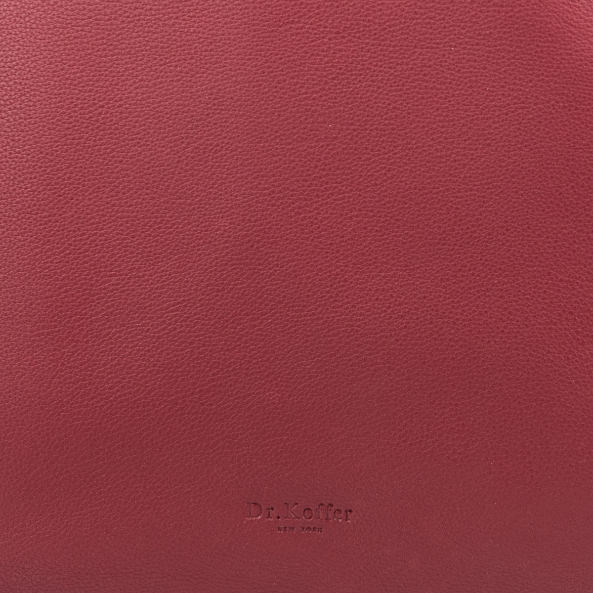 Женская сумка Dr.Koffer из натуральной кожи бордовая