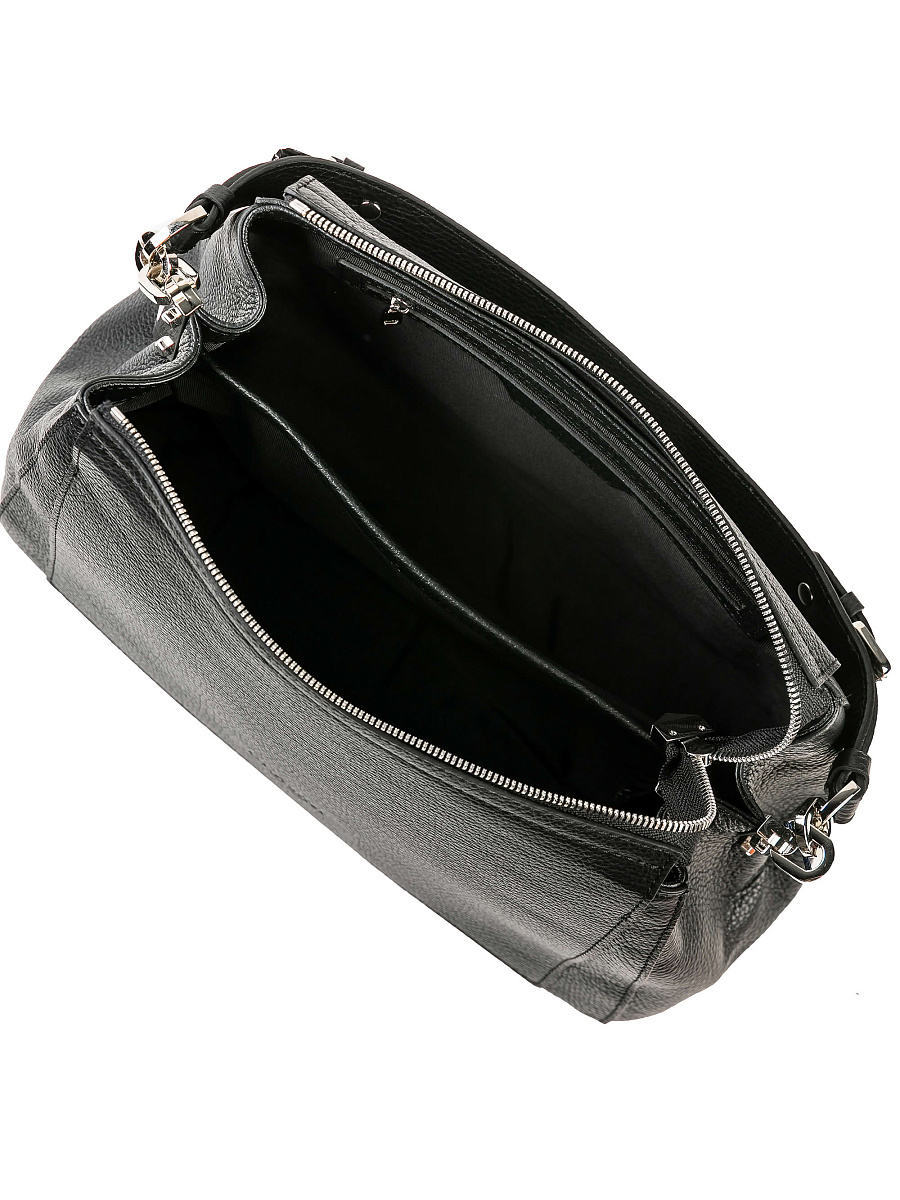 Женская сумка Dr. Koffer из натуральной кожи черная