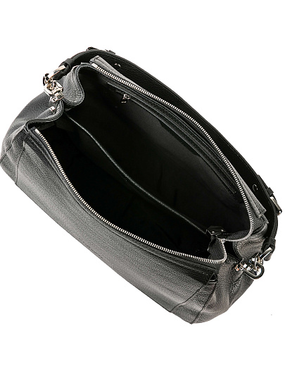 Женская сумка Dr. Koffer из натуральной кожи черная