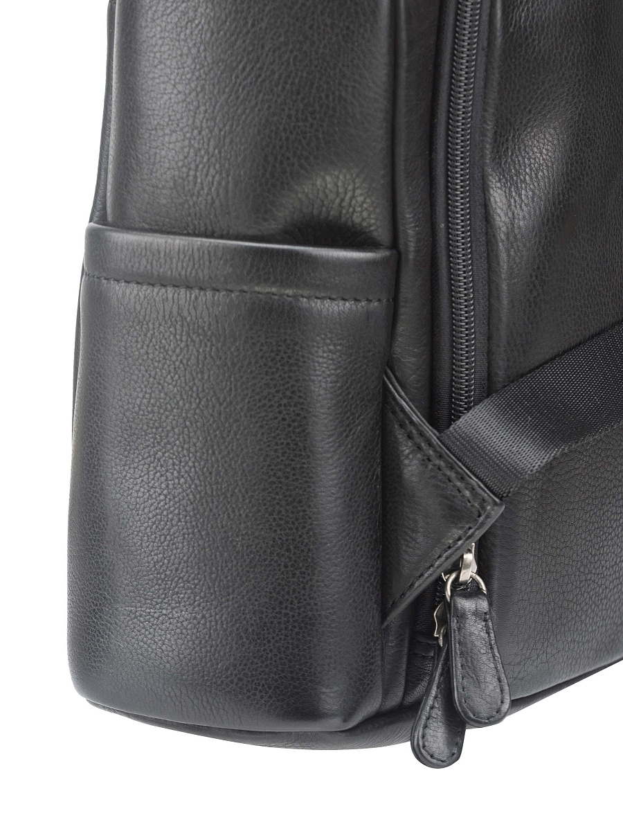 Рюкзак Dr. Koffer из натуральной кожи черный