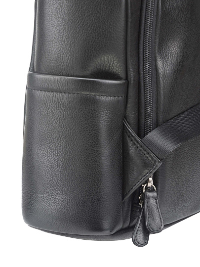 Рюкзак Dr. Koffer из натуральной кожи черный