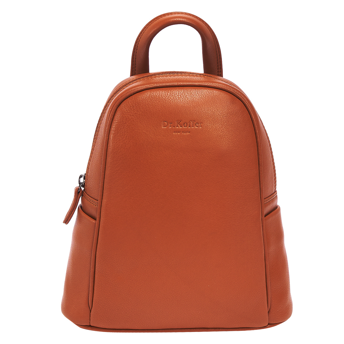 Рюкзак Dr.Koffer из натуральной кожи коричневый
