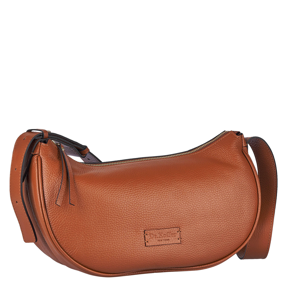 Женская сумка Dr. Koffer из натуральной кожи коричневая