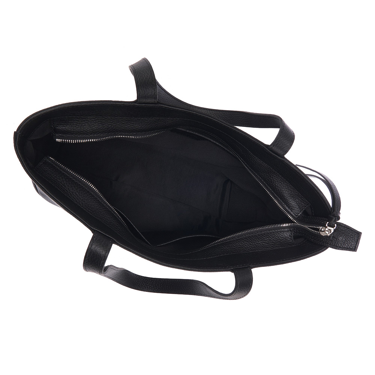 Женская сумка Dr. Koffer из натуральной кожи черная