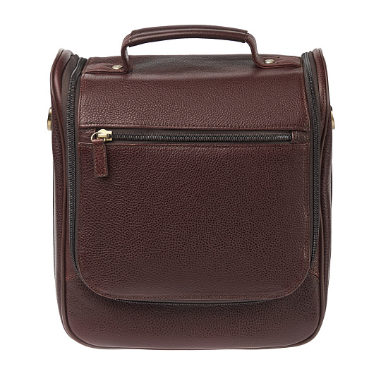 Несессер Dr.Koffer из натуральной кожи коричневый