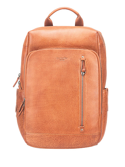 Рюкзак Dr. Koffer из натуральной кожи коричневый