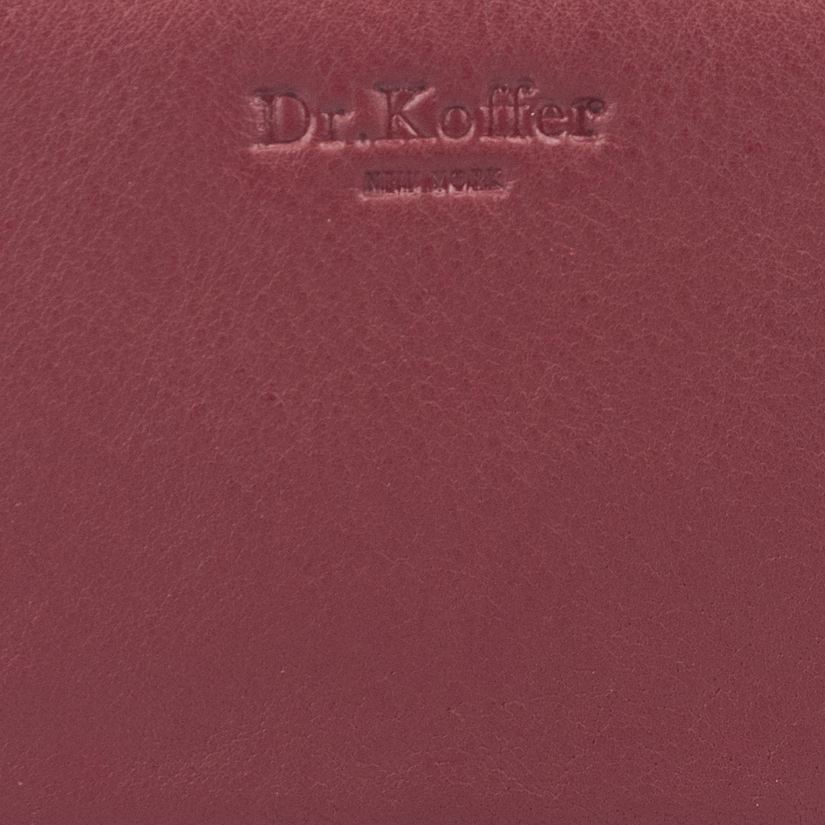 Ключница Dr.Koffer из натуральной кожи бордовая