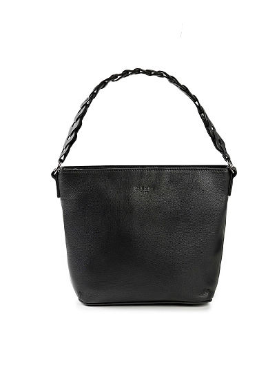 Женская сумка Dr.Koffer из натуральной кожи чёрная