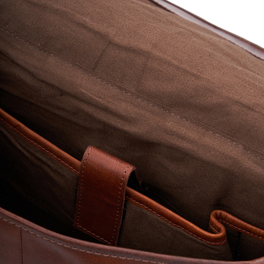 Рюкзак Dr.Koffer из натуральной кожи светло-коричневый