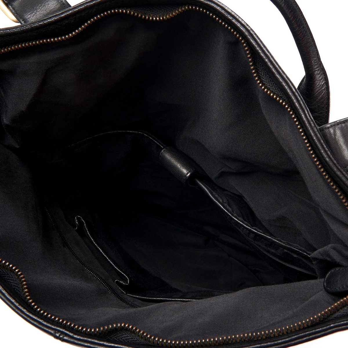 Рюкзак Dr.Koffer из натуральной кожи черный