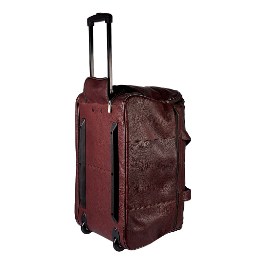 Сумка дорожная на колесах Dr.Koffer из натуральной кожи