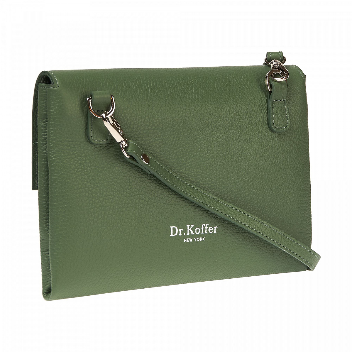Зеленый клатч Dr.Koffer 5470D-65