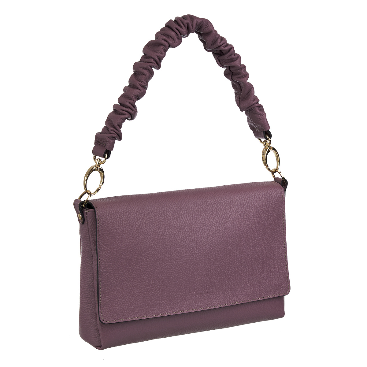 Женская сумка Dr. Koffer из натуральной кожи цвета фуксия