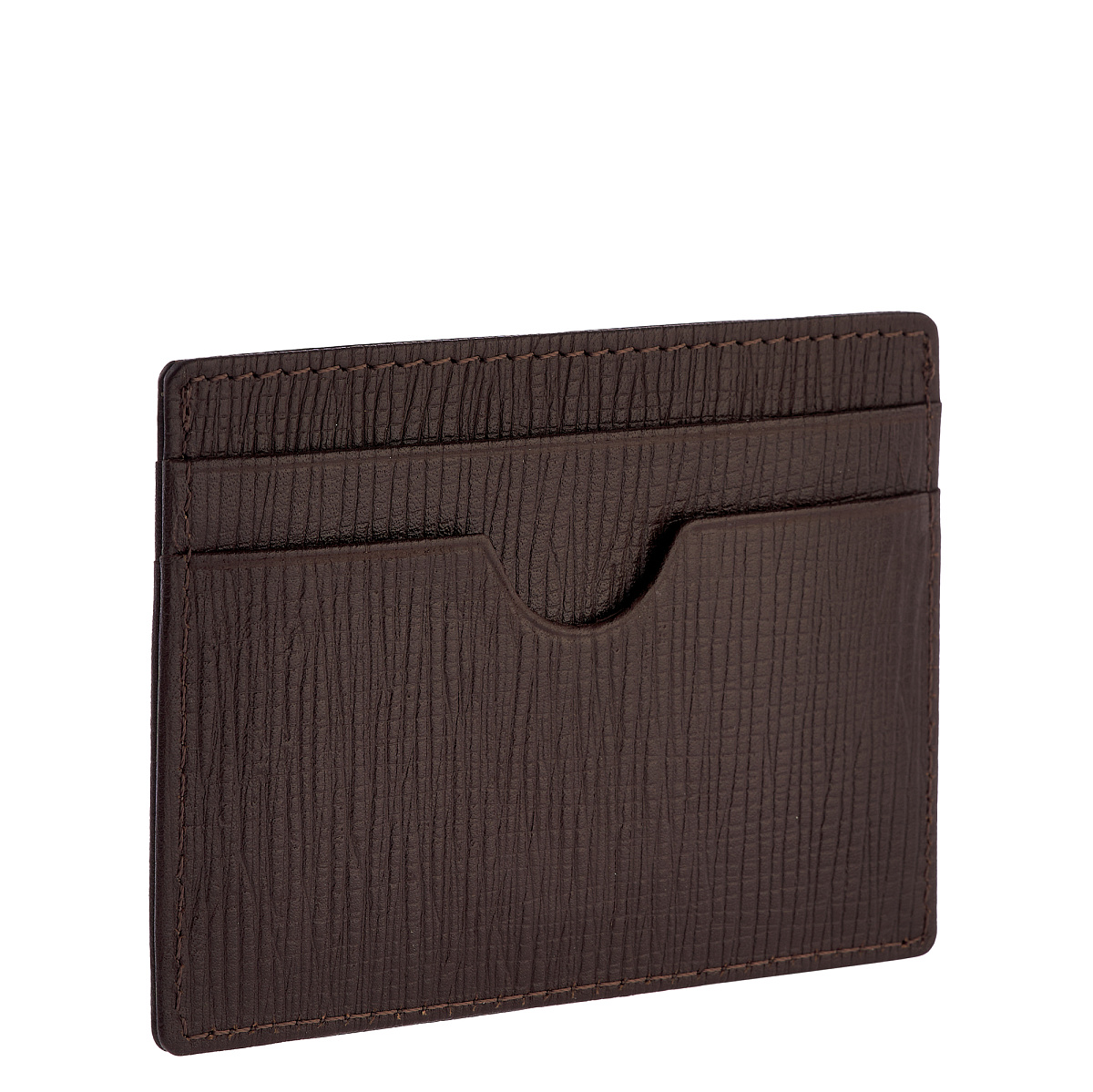 Кредитница Dr.Koffer из натуральной кожи коричневая