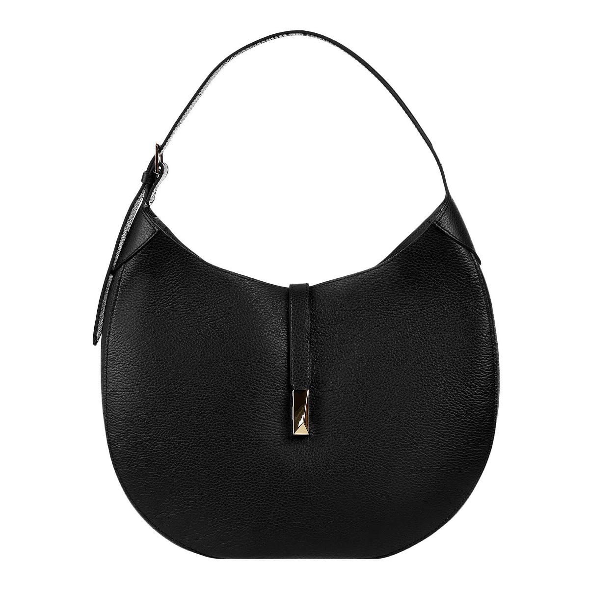 Женская сумка Dr. Koffer из натуральной кожи черная