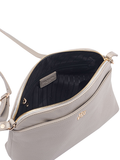 Женская сумка Dr. Koffer из натуральной кожи бежевая